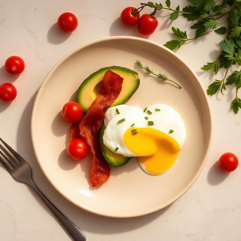 Avocado & Bacon Breakfast
