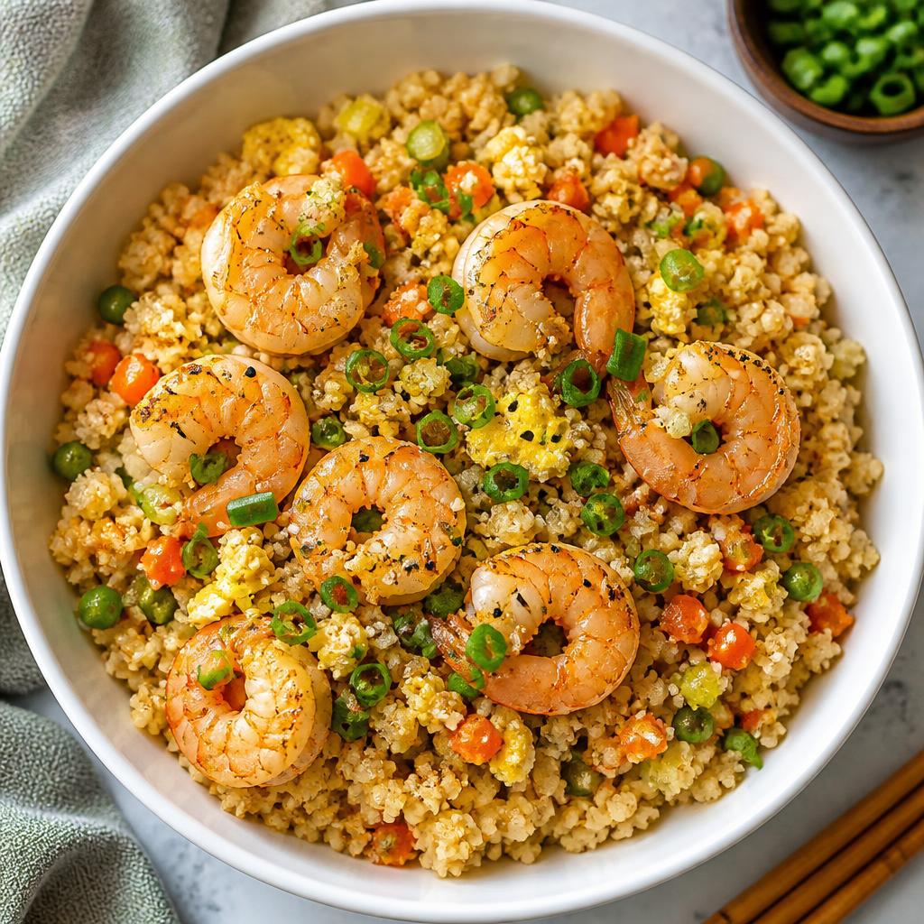 Cauliflower Shrimp Fried Rice